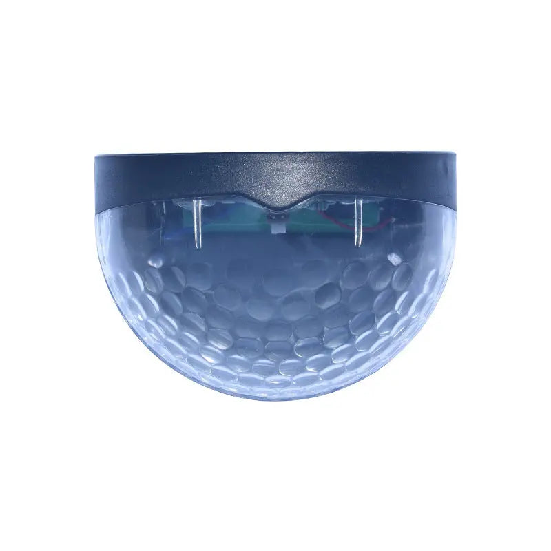 INELECTRON ™ -  Solar Light Outdoor Waterproof Semicircular Fence Lamp Water Drop Effect Wall Lamp Garden Lamp Corridor Lamp Staircase Lamp Inelectron Store