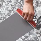 Durable silicone squeegee for fast and easy mirror cleaning.