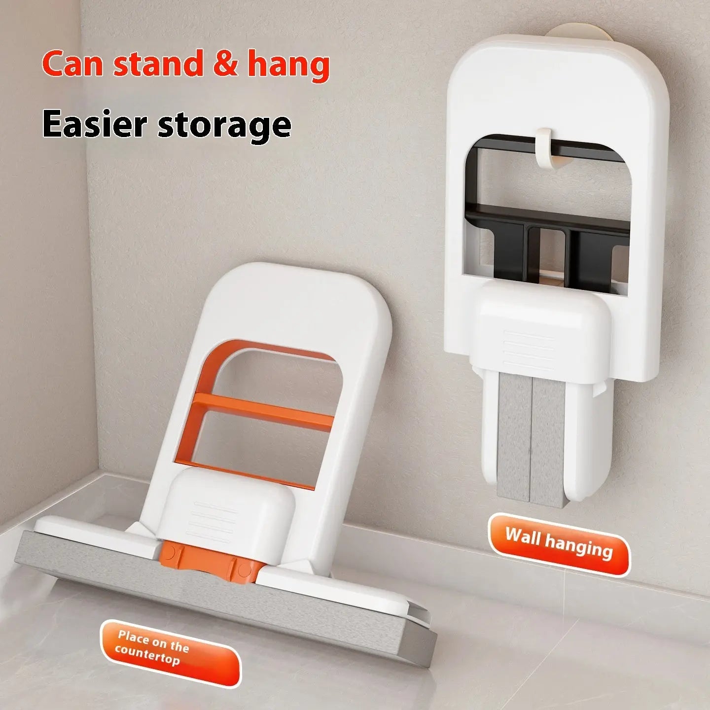 Folding Durable Hand Wash Mini Wipe Mop Inelectron Store