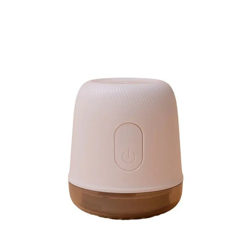 Compact rechargeable fabric lint remover with 6-blade stainless steel cutter and Type-C port – ideal for clothes and home use