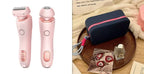 INELECTRON ™ - 2-in-1 Electric Shaver for Women – USB Rechargeable Epilator, Wet & Dry Shaving Razor for Body, Face, Armpit & Bikini Line Inelectron Store