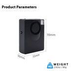 INELECTRON ™ - Personal Anti Theft Alarm Black Outdoor Inelectron Store