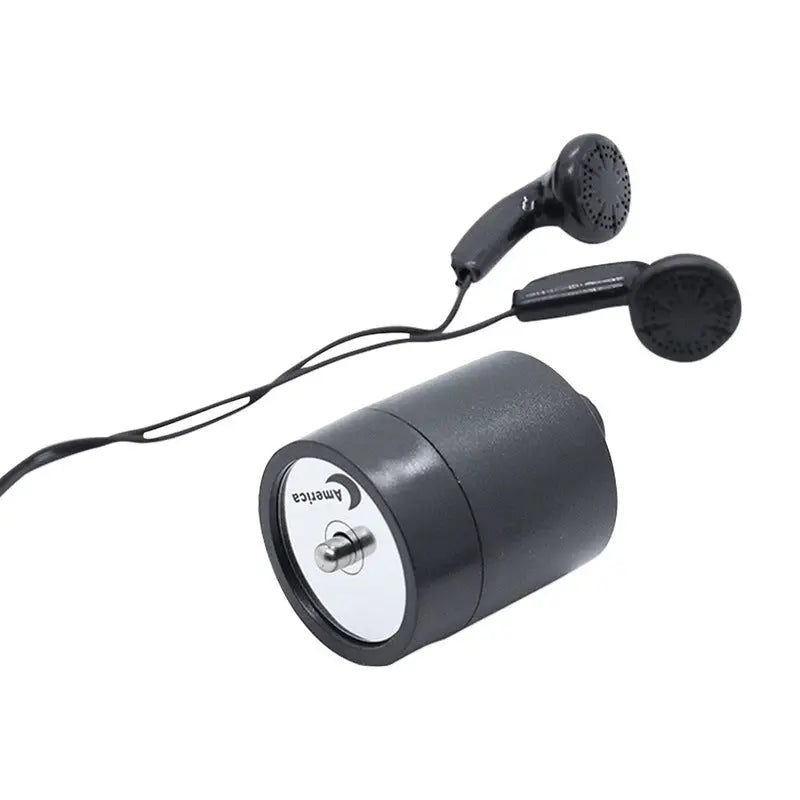 High-Sensitivity Wall Sound Amplifier and Pipe Leak Detector Device – Rechargeable and Compact
