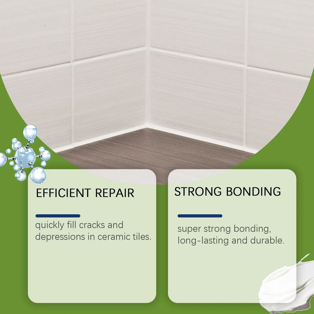 INELECTRON ™ - Tile Repair Glue – Waterproof Adhesive for Cracks & Surface Restoration Inelectron Store