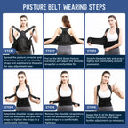 Folded back brace highlighting compact, lightweight, and durable design