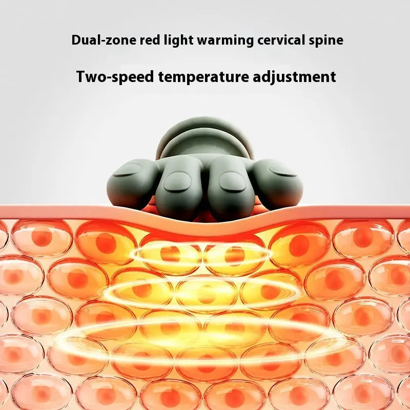 INELECTRON ™ - Neck Shoulder Massager Deep Tissue Shiatsu Back Cervical Massage Machine Bionic Heated Fatigue Relief Relax Muscle ﻿3-Level - Inelectron Store