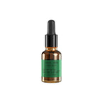 Aroma bottle with dropper on a white background