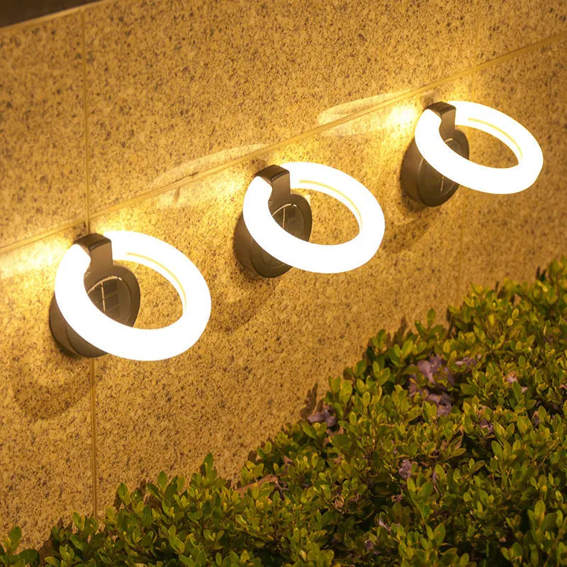 INELECTRON ™ - Solar Outdoor Courtyard Stairs Yard Waterproof Garden Lawn Folding Floor Lamp Inelectron Store