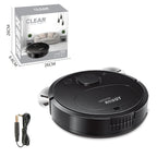Upgraded battery life model of automatic vacuum cleaner with accessories (brushes, mop)