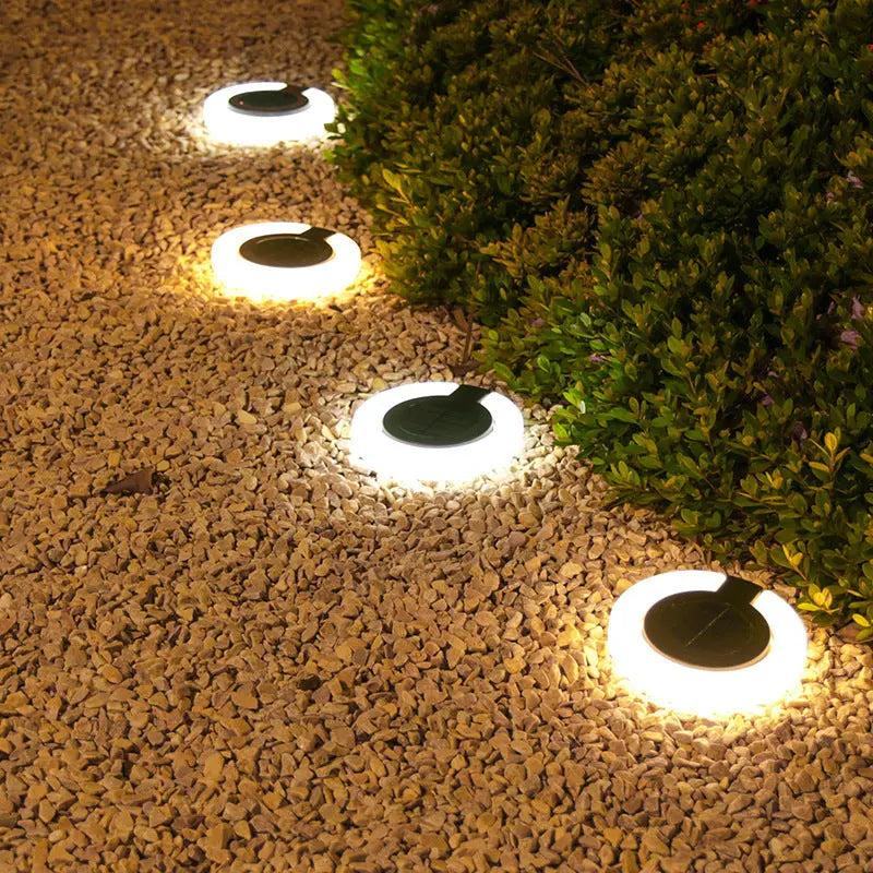 INELECTRON ™ - Solar Outdoor Courtyard Stairs Yard Waterproof Garden Lawn Folding Floor Lamp Inelectron Store