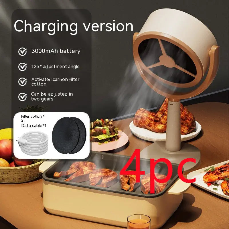 mall desktop range hood providing powerful wind flow to clear cooking odors