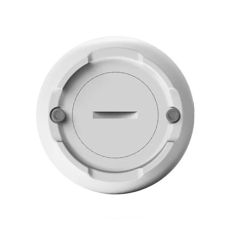 Close-up of smart water level detector showing Zigbee and USB features